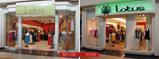 Storefront Before + After