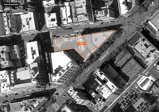 950-974 Market site. Image courtesy of BIG.