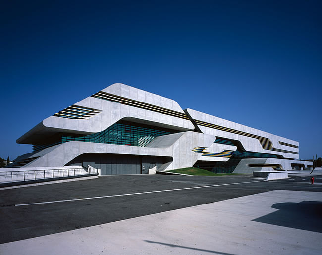 European Union: Pierresvives, Montpellier, France by Zaha Hadid Architects (Photo: Helene Binet)