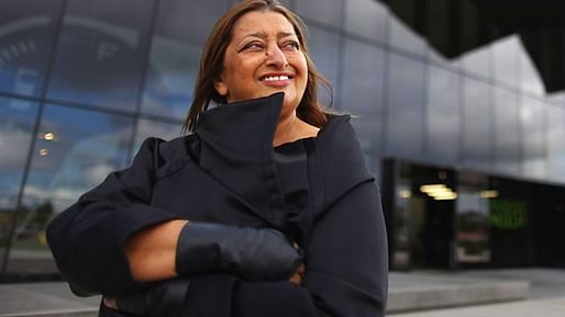 Zaha Hadid, image via bbci.co.uk.