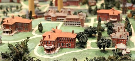A model of St. Elizabeth's asylum. Credit: NBM