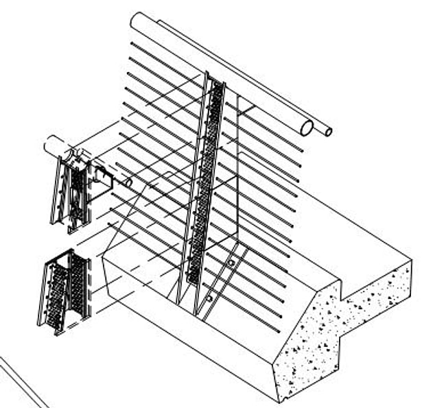 Detailed Drawing of Railing System Developed by Ricardo Soares