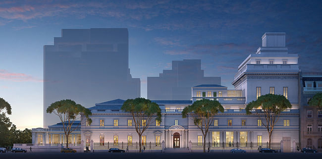 A rendering of the Frick Collection's proposed renovation. Credit Neoscape Inc
