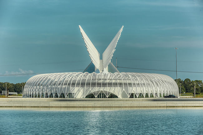 Florida Polytechnic University Innovation Science and Technology Building, Lakeland, Fla. -- one of 12 winning projects in the AISC's IDEAS² building awards. Photo: Macbeth Photo