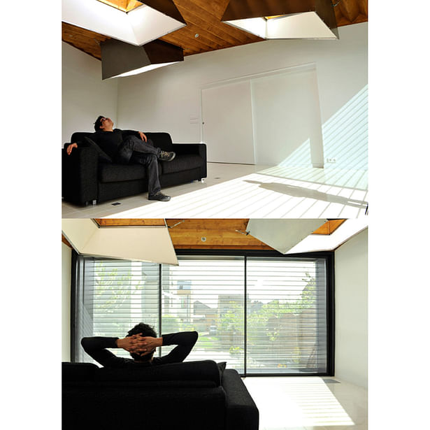 The ceiling natural light diffusers