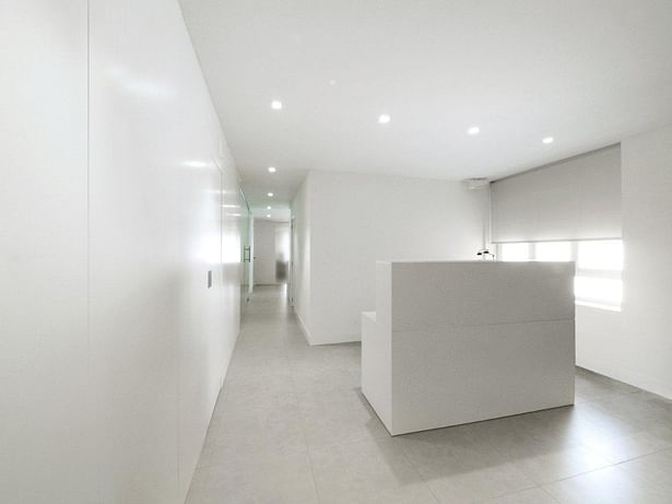 AQSO arquitectos office. Zurbaran clinic