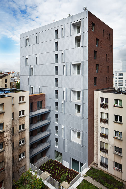 38 Social Housing by Avenier Cornejo Architectes.