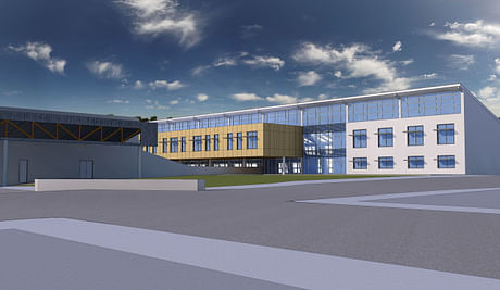 PDX Alt. High School: Exterior View (Work in Progress)