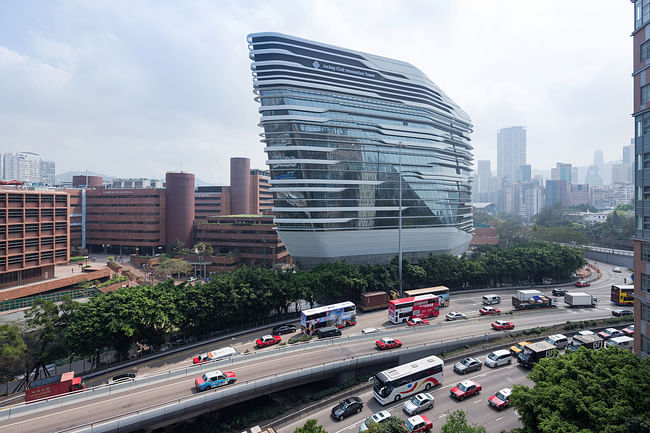 Jockey Club Innovation Tower. Image by Iwan Baan