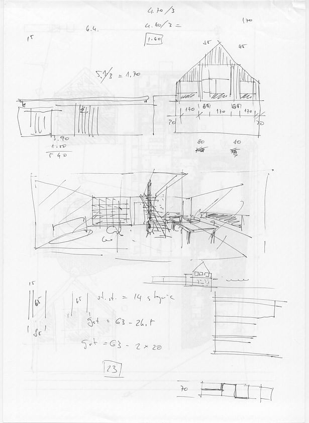 House XS - sketches