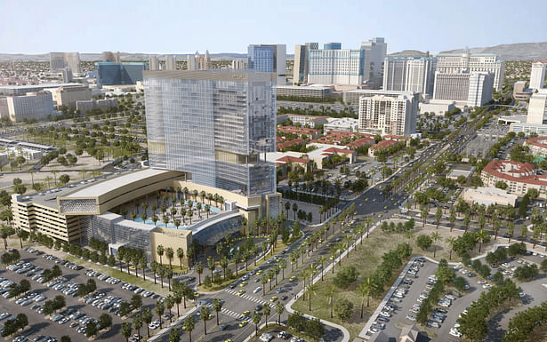 Hotel and Casino rendering