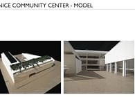 Venice Community Center - Physical Model