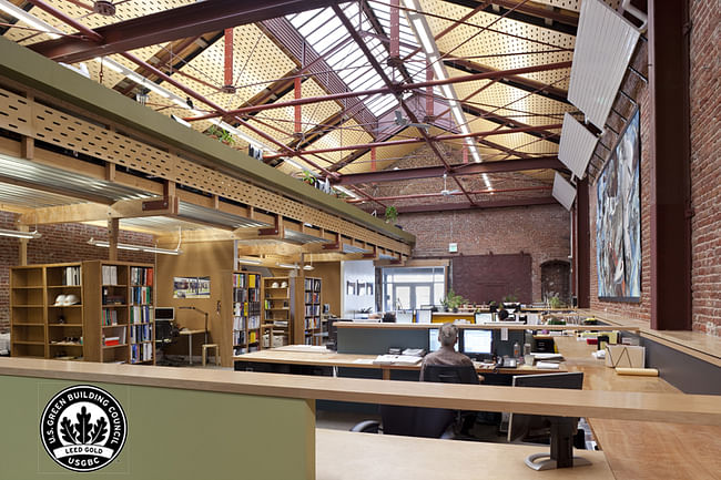 Gelfand Partners Architects SF office by Gelfand Partners Architects. Photo: Mark Luthringer