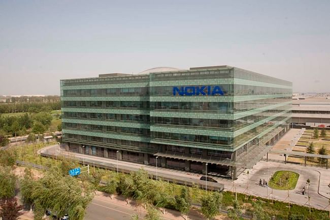Arup's Nokia China Campus building has snagged a LEED gold award for its double-skin facade, underground parking, water reduction technologies and 97% of the space having an outside view.