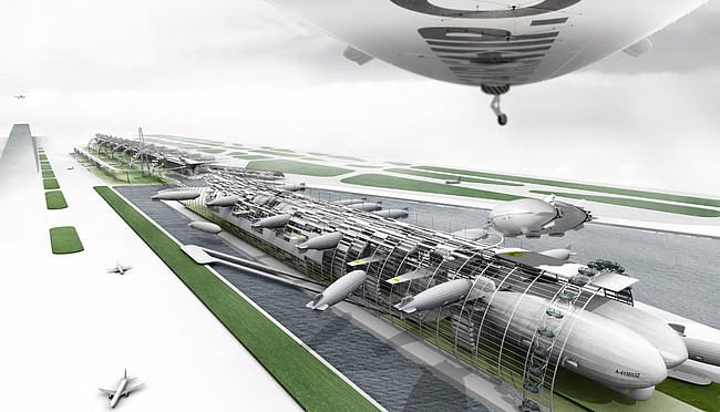 2nd Place: The Airport of the Future by Martin Sztyk, University College London, London