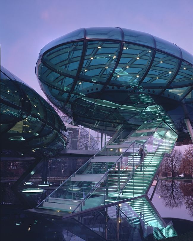 Nardini Research Centre and Auditorium in Vicenza, Italy by Studio Fuksas.