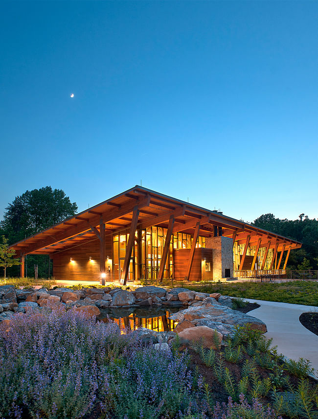 One of the winning projects in the 2014 U.S. Wood Design Awards. Photo: Paul Burk Photography.