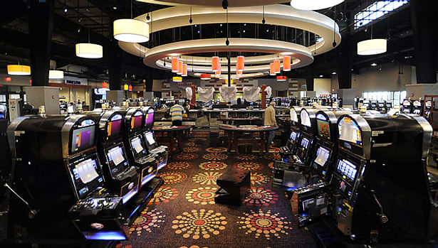 Magnolia Bluffs Casino - interior of casino