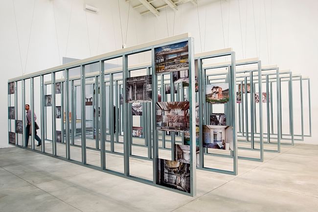 Main room, Unfinished. Spain Pavilion. Image courtesy of Fernando Maquieira ©.