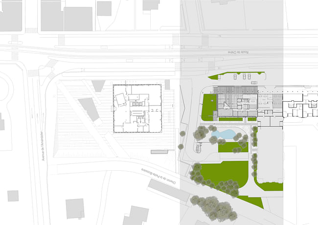 Site Plan. Image: Giovanni Vaccarini Architetti