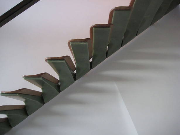 Pancu Residence - Signature Stair (Image: Nastasi Architects)