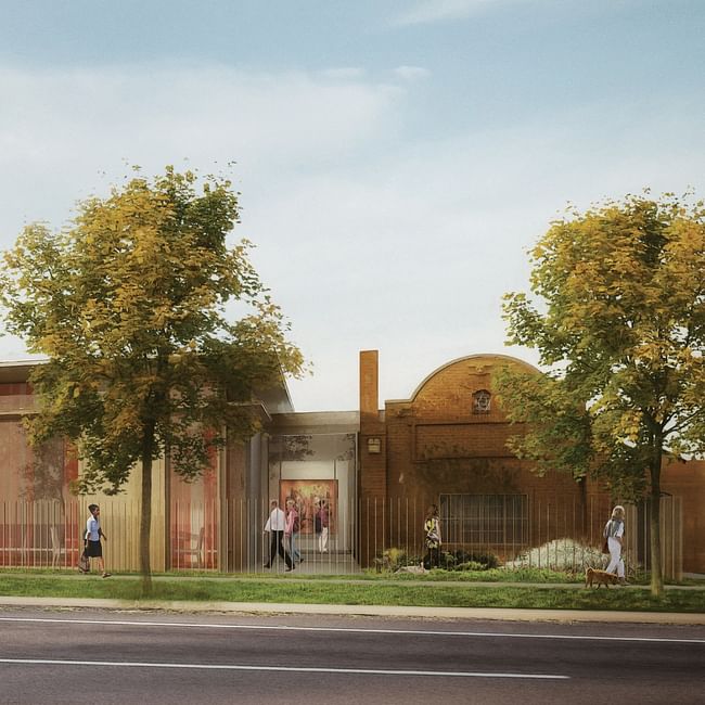 A rendering of the new Kirkland Museum of Fine & Decorative Art. via Olson Kundig