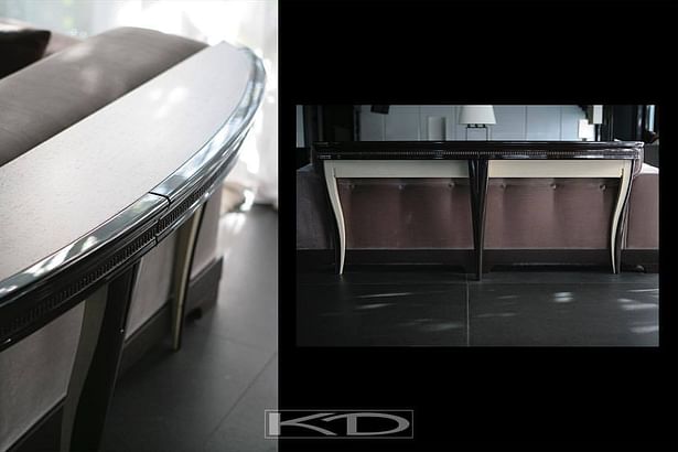 Furniture projects. Architectural Studio KD. Console table