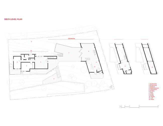 Deck level plan. Image courtesy of Tim Durfee