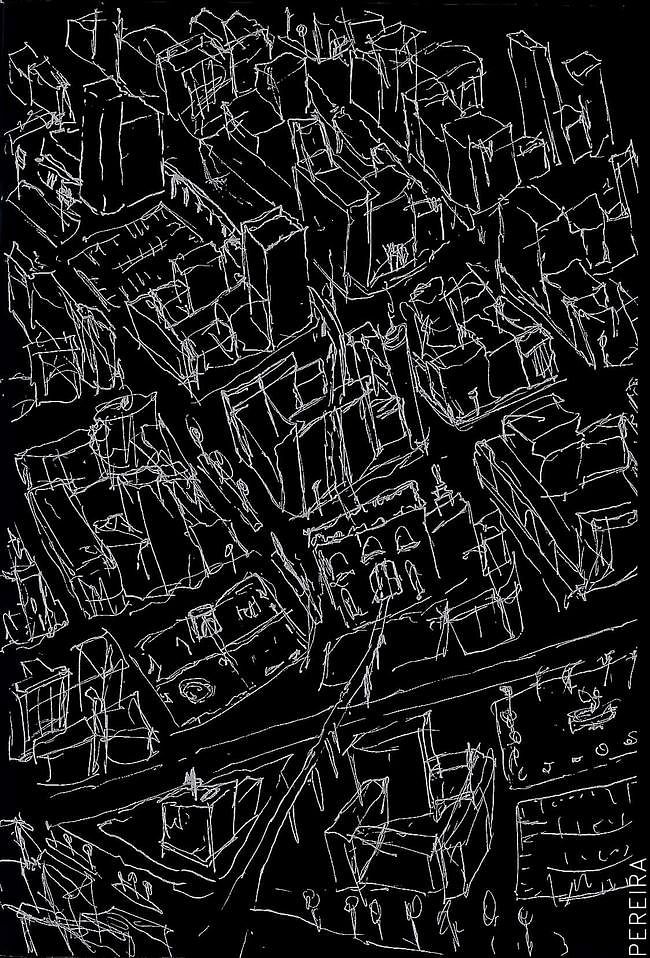Urban Chaos; Sketch by James Pereira