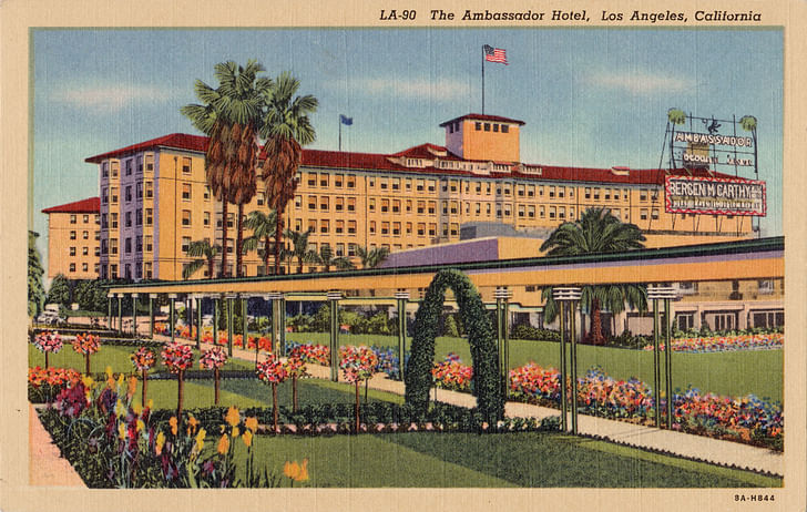 The Ambassador Hotel. Image via after68.com