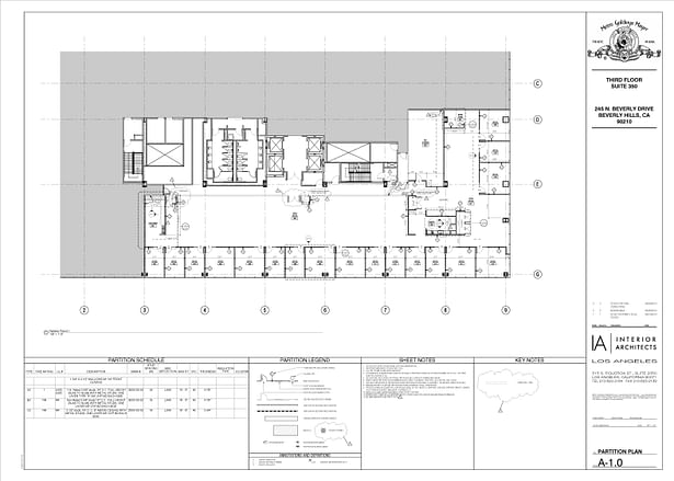 MGM (Partition plan) in Revit