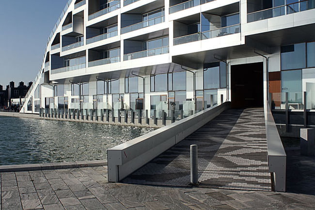 Entrance of Bjarke Ingalls (BIG) 8 House