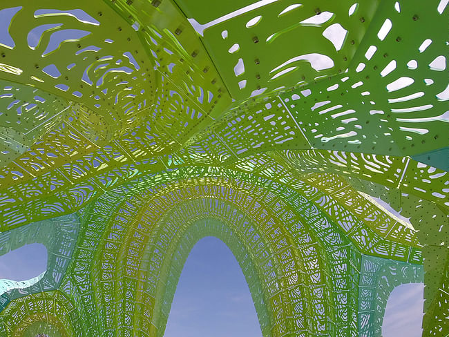 Pleated Inflation in Argelès, France by THEVERYMANY