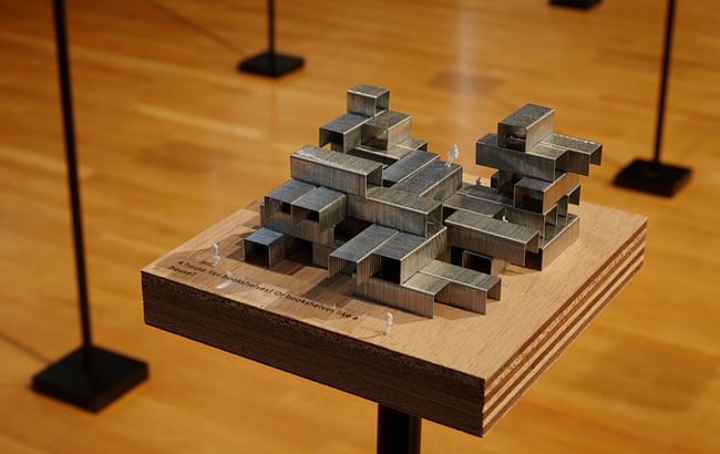 Sou Fujimoto's installation for the Chicago Biennial comprised a series of 'found architectures.' Credit: Tom Harris / Chicago Architecture Biennial
