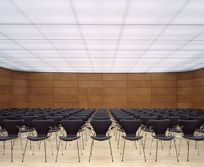 Deloitte Touche Tohmatsu in Copenhagen, Denmark by 3XN architects; Translucent Ceiling Panels: Hunter Douglas Contract