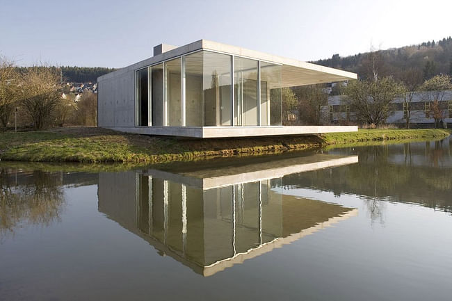 Pavilion in Siegen, Germany by Ian Shaw Architekten (Photo: Felix Krumbholz)