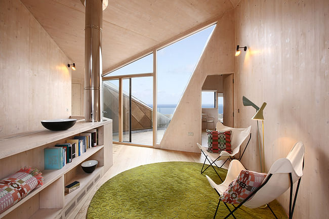 East Winner 2012: Interior of the Dune House, Suffolk - Jarmund Vigsnaes Architects & Mole Architects (Photo: Chris Wright)