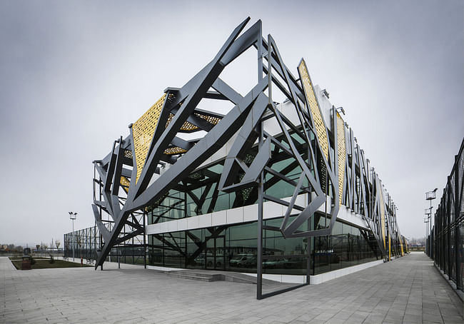 Open Court Sports Complex in Kayseri, Turkey by Bahadır Kul Architects; Photo: Ket Kolektif / BKA-Bahadır Kul Architects