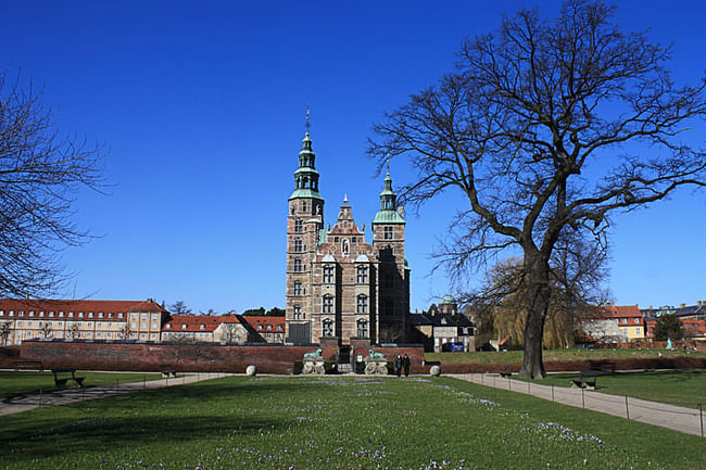 Rosenborg Castle courtyard