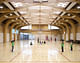 Gymnasium Regis Racine in Drancy, France by ATELIER D'ARCHITECTURE ALEXANDRE DREYSSÉ & Sébastien Muller (Photo: Guillaume Clement / Atelier Dreyssé)
