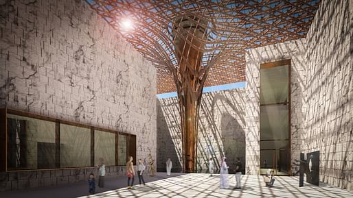 2019 Rifat Chadirji Prize winner: Barjeel Museum For Modern Arab Art by AIDIA STUDIO. Courtesy AIDIA STUDIO.