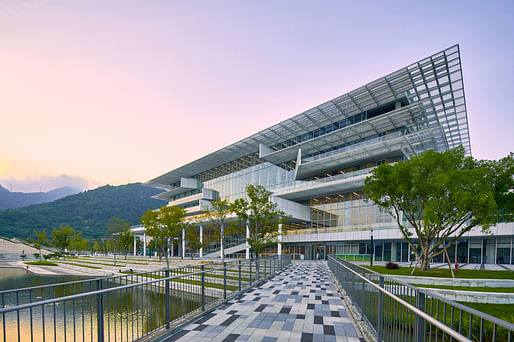 The Student Learning and Activity Center, Wenzhou-Kean University in Wenzhou, China by Perkins&Will. Image: © Wenzhou-Kean University