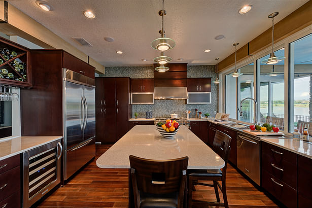 Open Kitchen with Island
