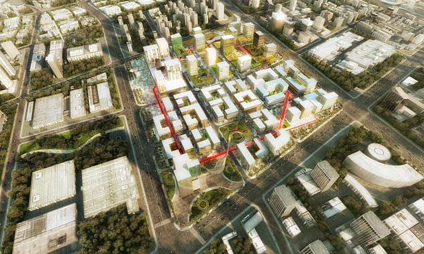 Tianjin Dongli High-Tech District by schmidt hammer lassen architects