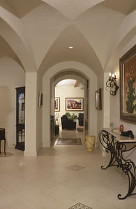 interior of a luxury villa