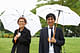 Kazuyo Sejima and Ryue Nishizawa at Grace Farms ground breaking; © Lisa Berg, 2013