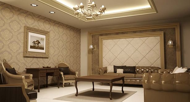 luxury salon/built