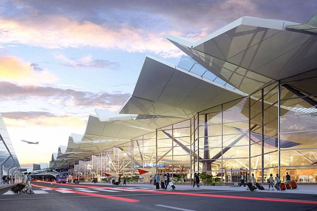 Incheon Airport by Grimshaw Architects. Image courtesy of Grimshaw Architects
