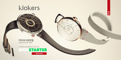 klokers is again on kickstarter with its new watch KLOK-80, inspired from the sixties, for women and men.