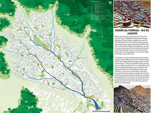 BRONZE AWARD: Sanitation system in informal communities, Rio de Janeiro, Brazil. Project authors: Eva Pfannes and Sylvain Hartenberg, Ooze Architects, Rotterdam, the Netherlands.